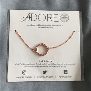 Adore Organic Circle Bracelet Ring